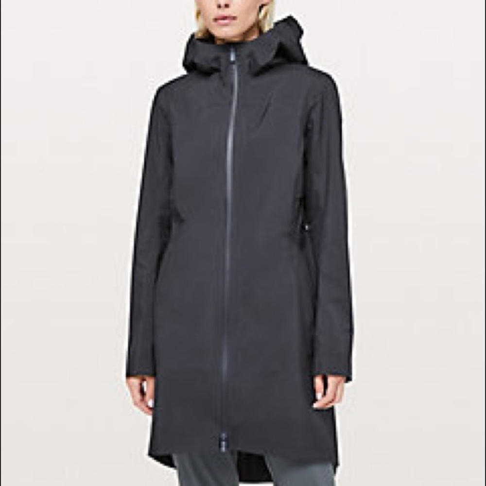 Lululemon Rain Rules Jacket Black Size 2